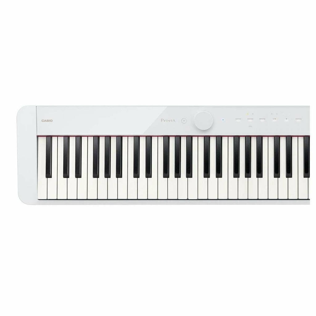 Piano Digital Casio Privia PX-S1100 Branco Kit Completo - Super Sonora