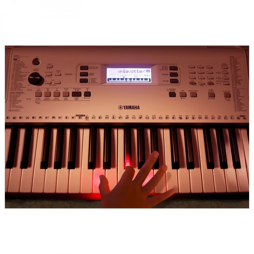 Teclado Yamaha Ez300 Branco 61 Teclas Iluminadas Nf