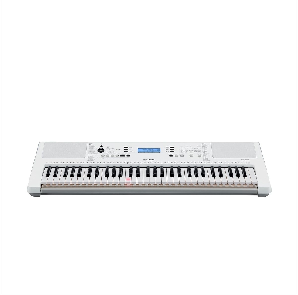 Kit Teclado Musical Infantil Yamaha pss E30 Mini Remie Branco +