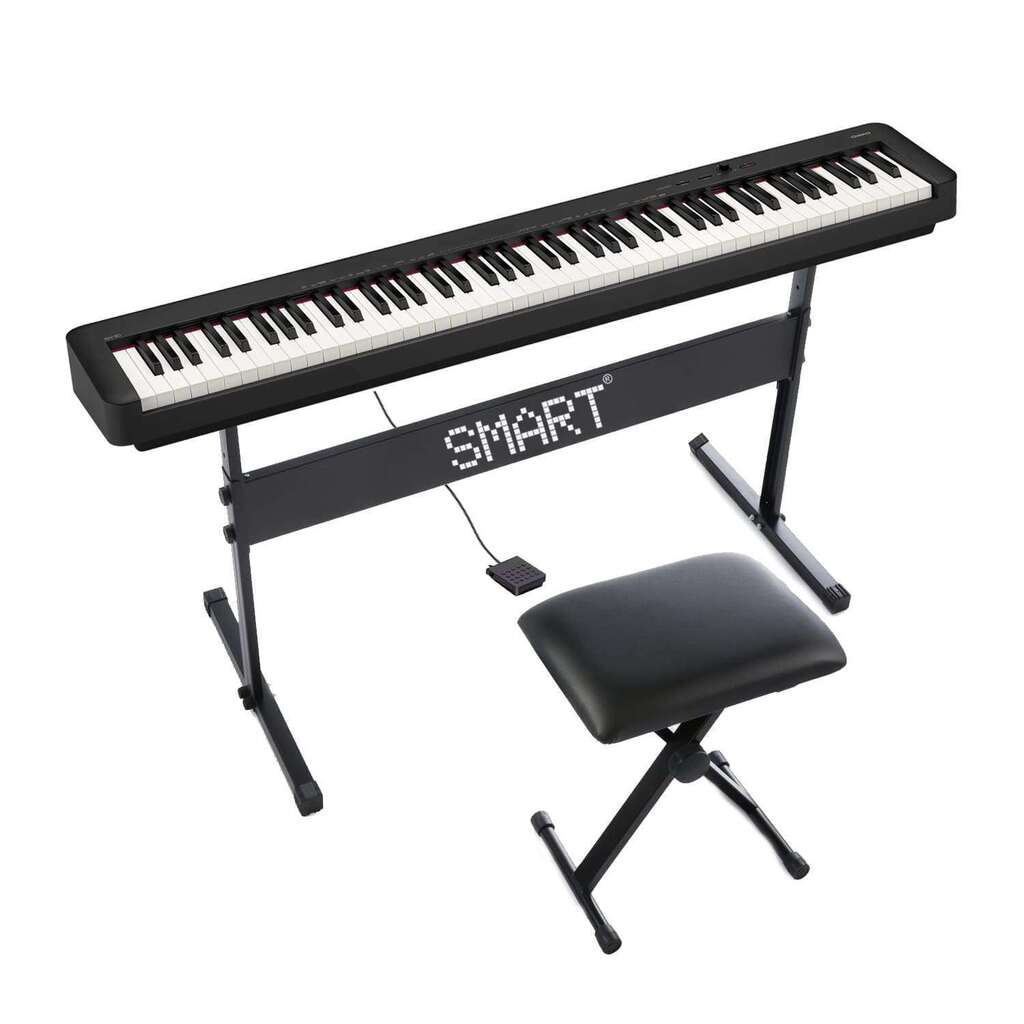 Piano Digital Casio CDP-S360 com Fonte Bivolt - Preto