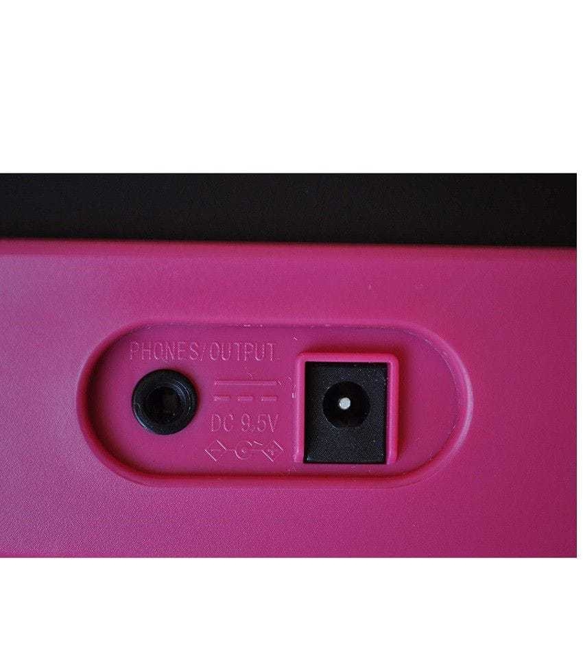 Teclado Infantil Casio Sa-78 Rosa Pink SA78 Com Fonte
