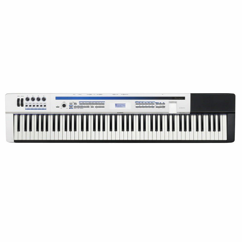 Piano Digital Casio Privia PX-S1100 Branco Kit Completo - Super Sonora