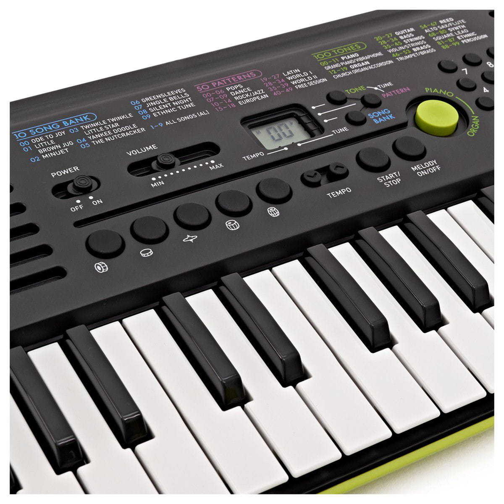 Teclado Musical Casio Infantil Sa-46 Verde é na Super Sonora!