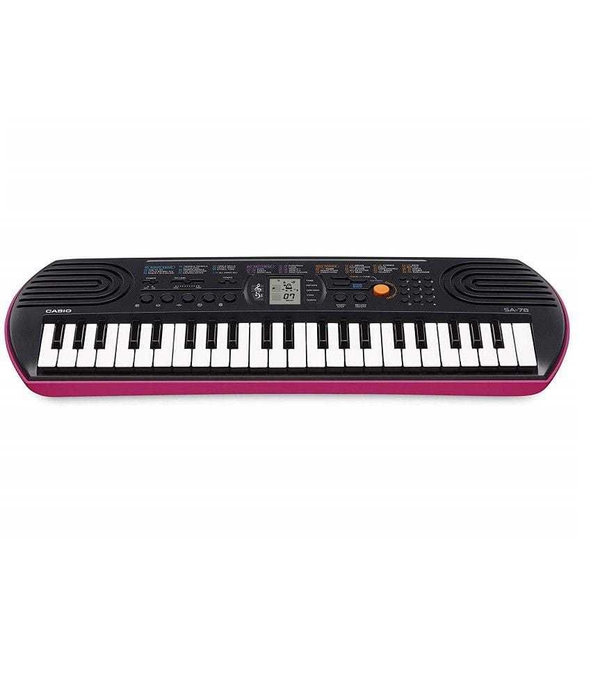 Teclado Casio Infantil SA-78 Pink