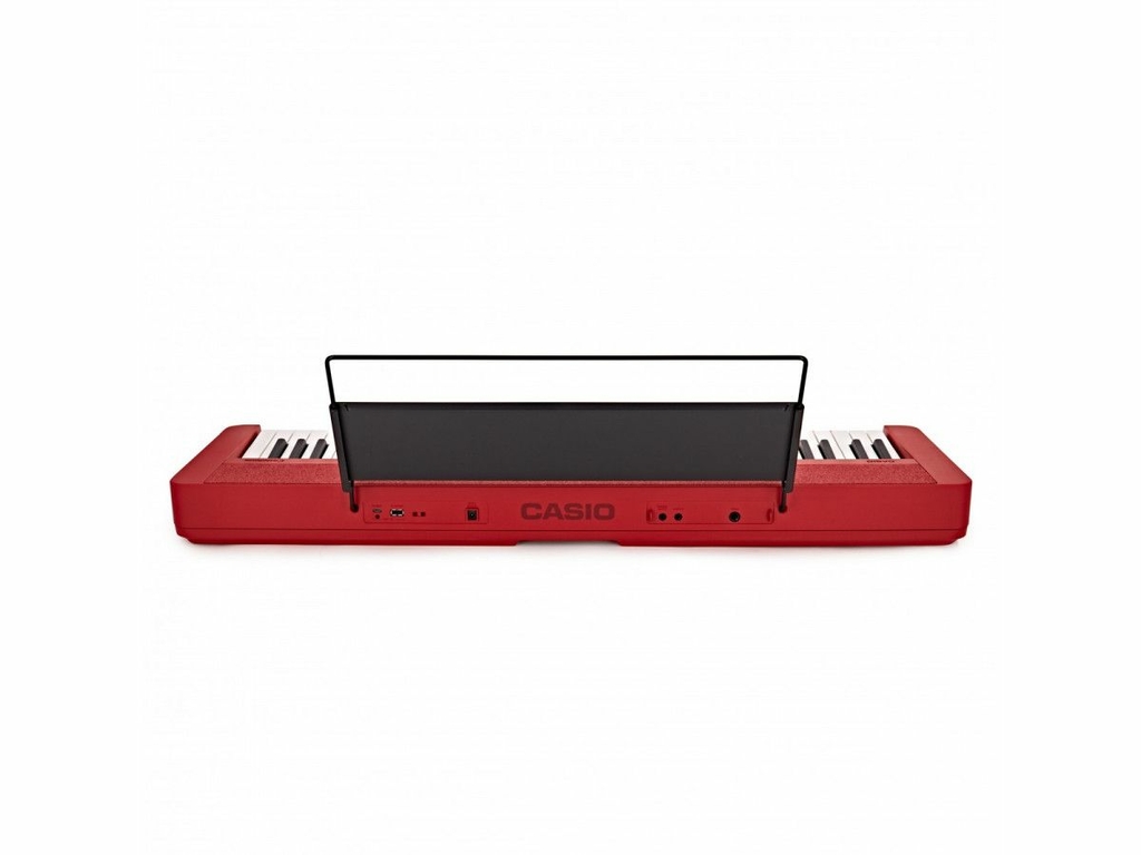 Teclado Musical Casio Casiotone CT-S1RD 61 Teclas Profissional, Vermelho -  Musica Center