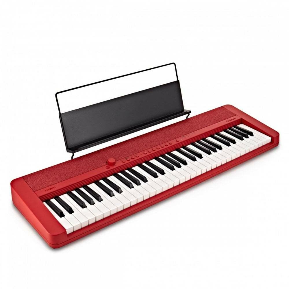 Kit Teclado Casio CT-S200 Vermelho USB 5/8 61 Teclas Completo Com Pedal  Sustain - Teclado Arranjador - Magazine Luiza