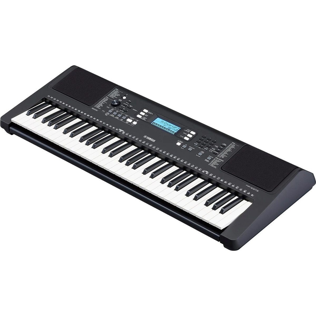 Teclado Yamaha PSR E473 5/8 + Suporte X+ Pedal Cherub +Fonte