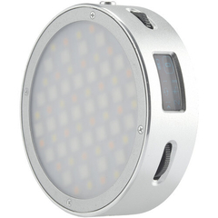 Godox Round Mini RGB LED Luz magnética (Plata) R1 SILVER