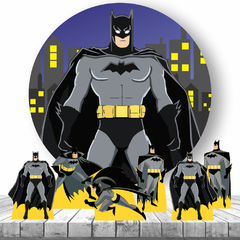 Painel Redondo + 6 Totens Batman na internet