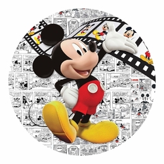 Painel Tecido Redondo Mickey Decoração Festa - loja online