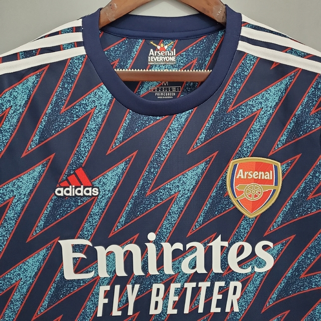 Camisa do Arsenal | Uniforme 3 | Temporada 21/22