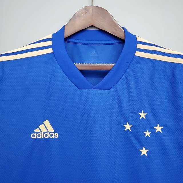 Camisa Cruzeiro Centenário 21/22 Torcedor Adidas Masculina - Azul