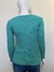 Suéter verde - TAM M - Katdress Brechó e moda sustentável