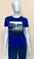 camiseta Canal azul royal - TAM PP