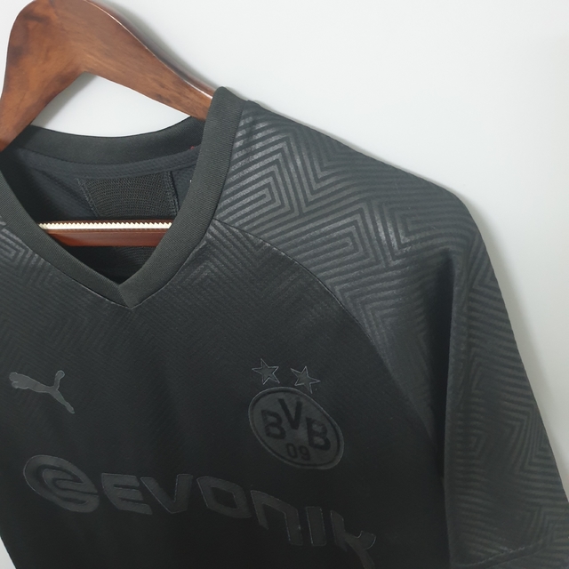 Camisa Borussia Dortmund -Edição 110 anos - All Black