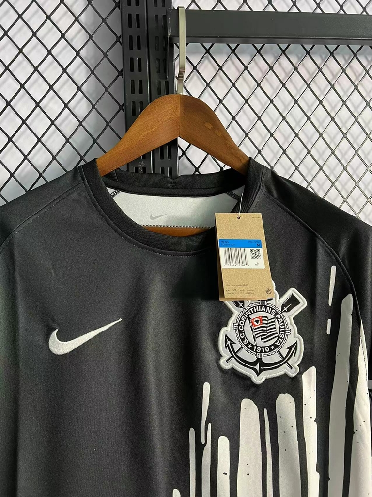 Camisa Pré Jogo do Corinthians 22 Nike - Feminina