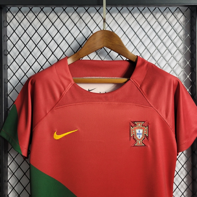 Camisa Seleção Feminina Portugal I 2022/2023