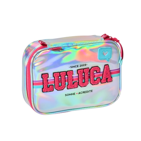 Bolsa Transversal Nylon Oficial Luluca - Semax LU2735 Preto