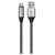 Cable USB Lightning 1M 2.4A Mallado Nisuta NS-CATEIP