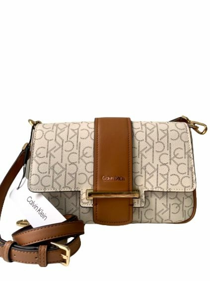 Calvin Klein - Bolsa Crossbody Monograma - Gab Store Calvin Klein - Bolsa Crossbody Monograma - Gab Store