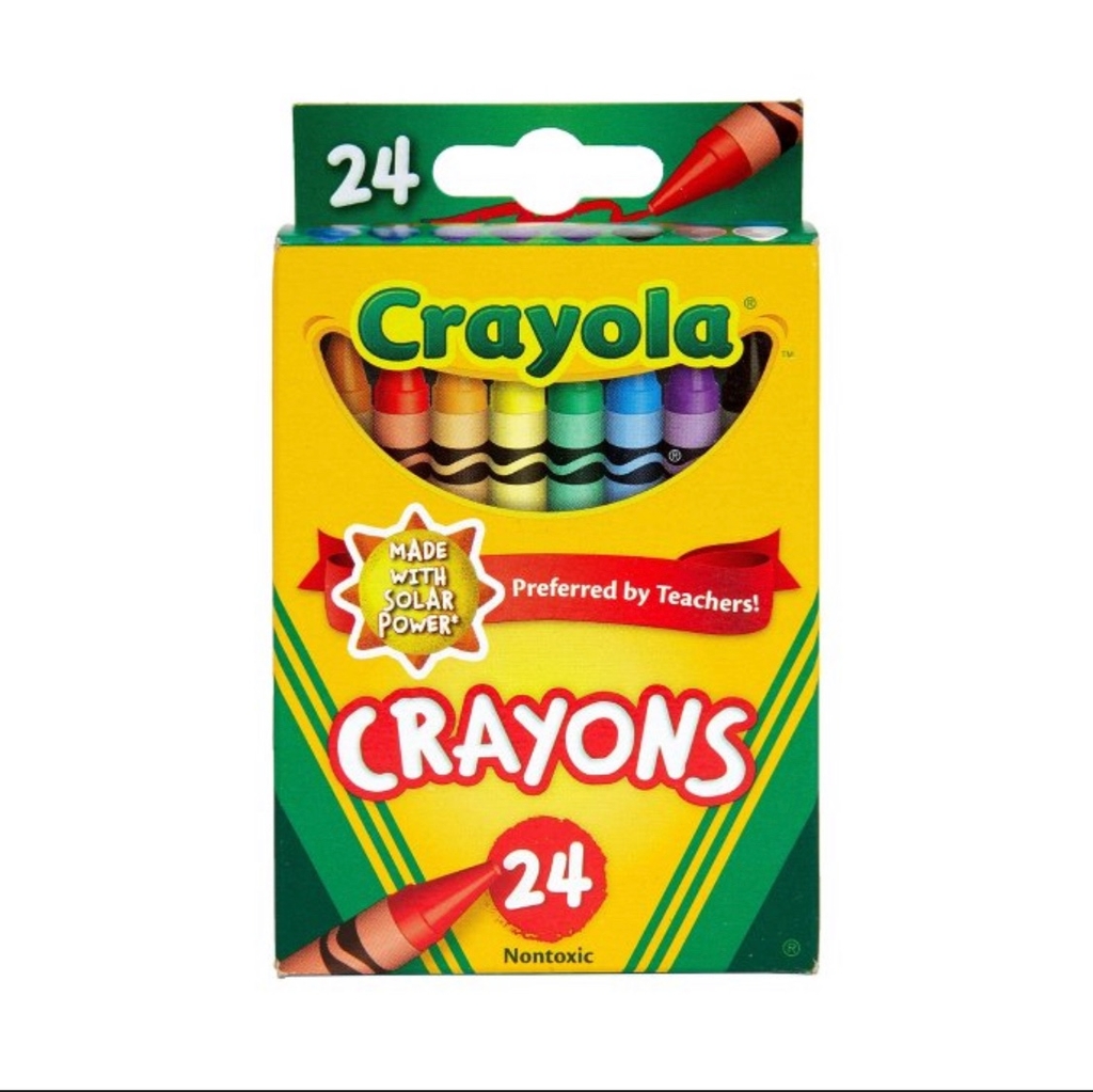 Giz de cera 24 cores crayola