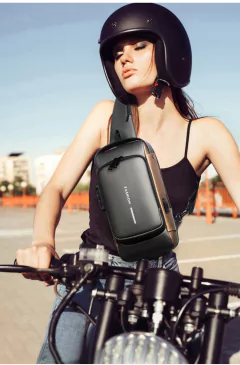 Mochila USB Anti-roubo Titanium - A prova d'água e Compacta na internet