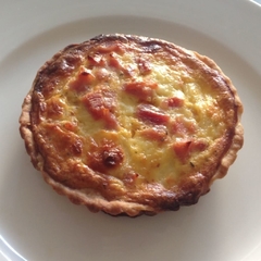 Tarta de jamon y queso