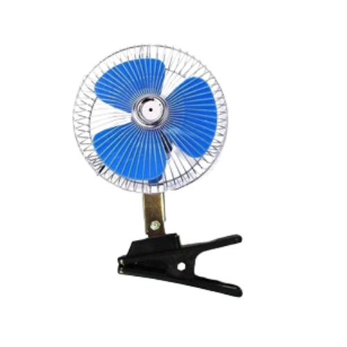 Ventilador Oscilante con pinza 6" enchufe indoor ventilacion