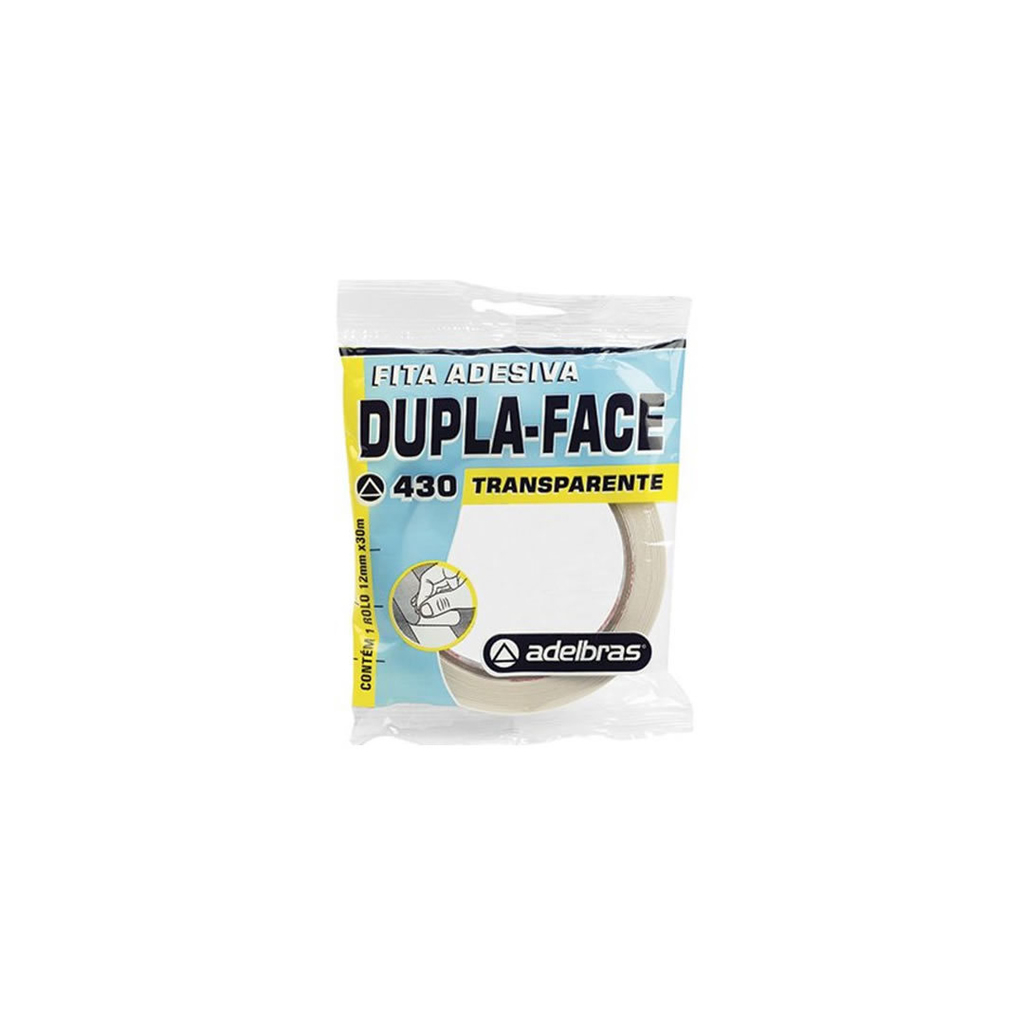 FITA NORMAL DUPLA FACE PP 12MM X 30M undefined