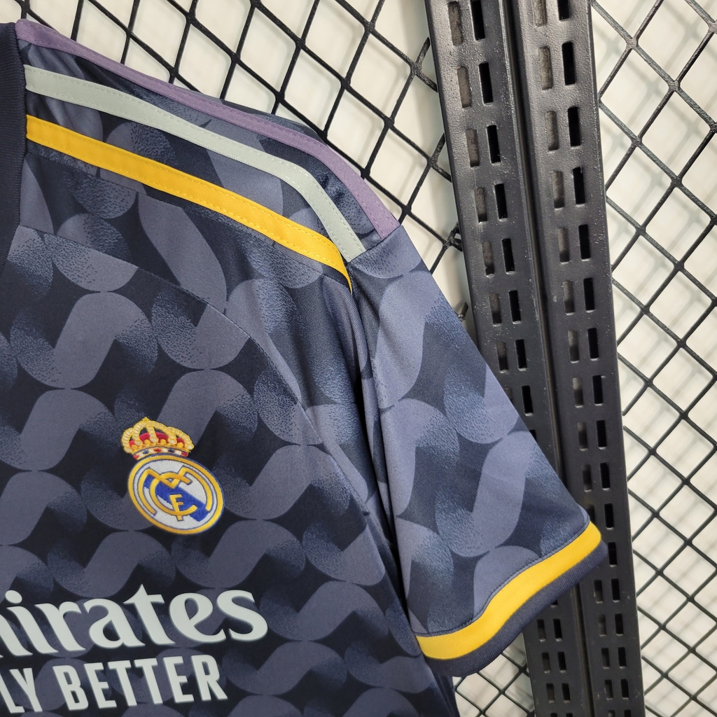 Camisa Real Madrid third feminina 2023/24 - Preta