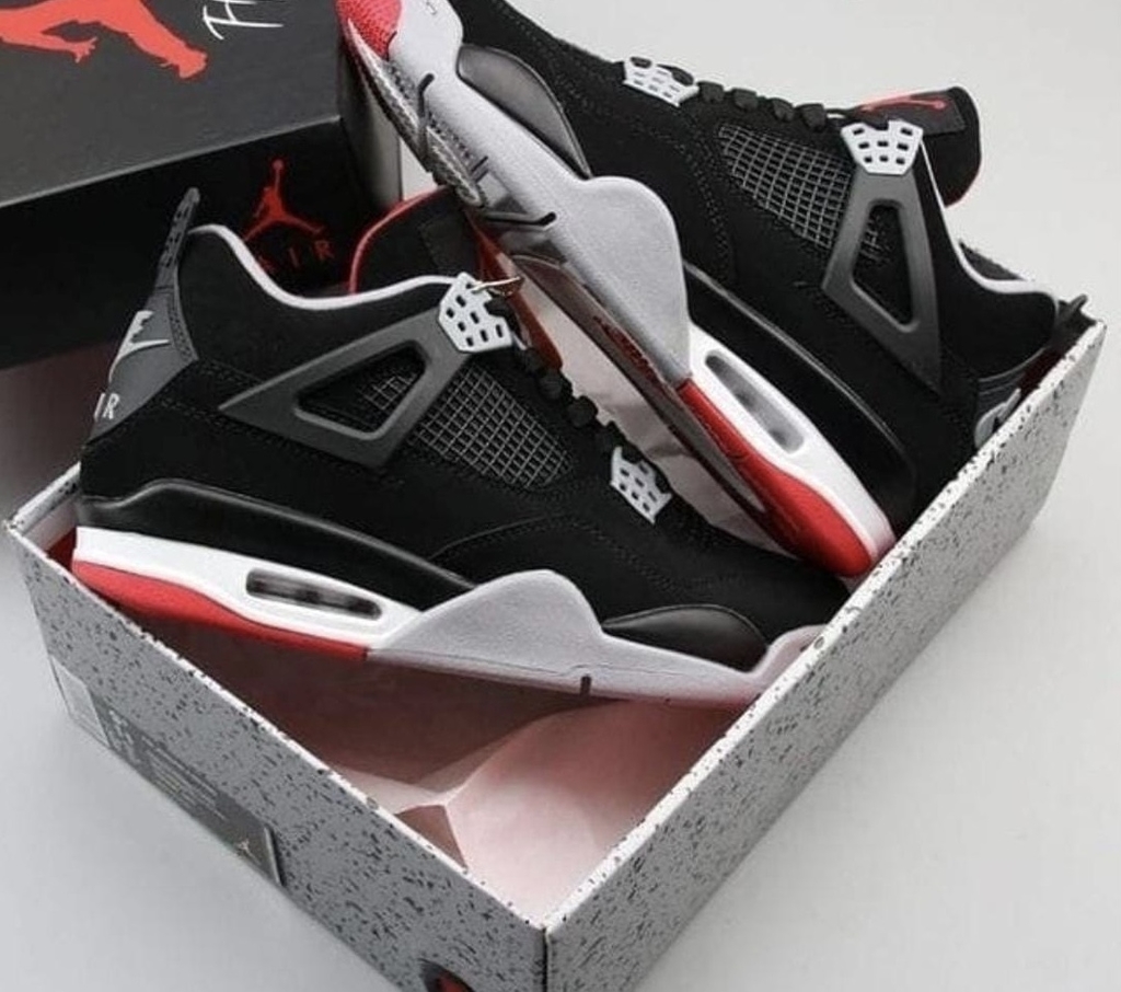 Jordan retro 4 negra y rojo - Comprar en Topsshoes86