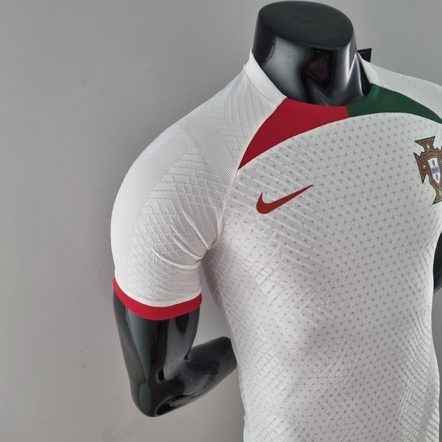 Camisa Portugal Treino 2022/2023 Jogador Masculina - Branca