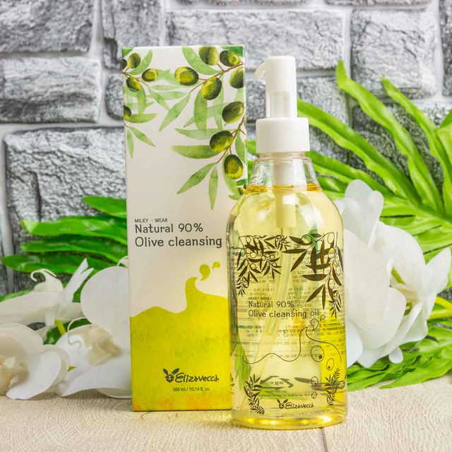 Elizavecca - Natural 90% Olive Cleansing Oil 300ml