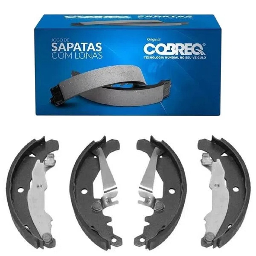 Sapata de Freio Traseiro Fiat Mobi/Palio/Uno Cobreq 0504/CPA