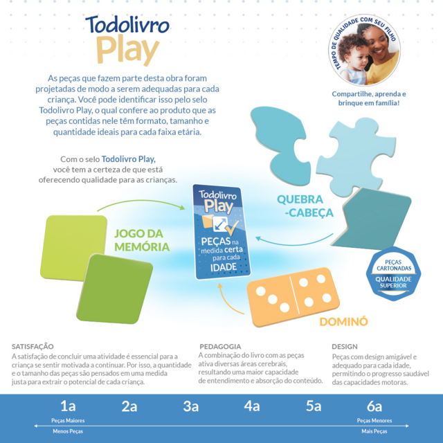 Livro Infantil 4 a 6 Anos - Escolinha Domino Animais 2 Jogos 28