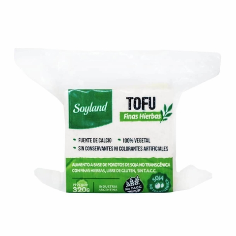 Tofu finas hierbas x 320g - "Soyland"
