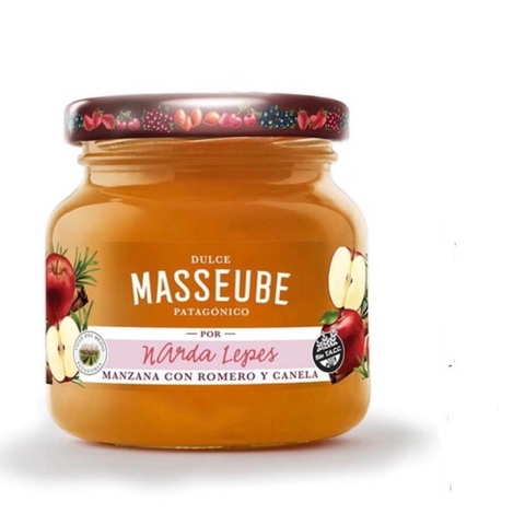 Dulce de manzana con romero y canela x 282g - "Masseube por Narda Lepes"