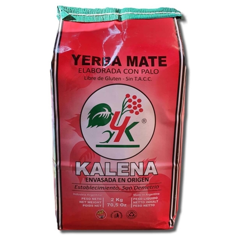 Yerba agroecológica, tradicional x 2kg - "Kalena"