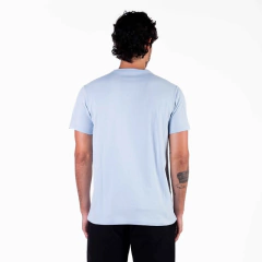 Camiseta m/c Va Pigment Rvca - azul claro na internet