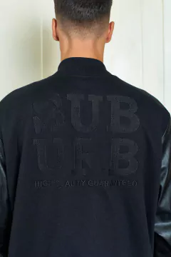 Moletom Hoddies College Suburb Preto na internet