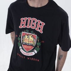 Camiseta Tee University Black High