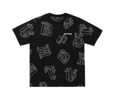 Wireframe Jacquard in Black Disturb