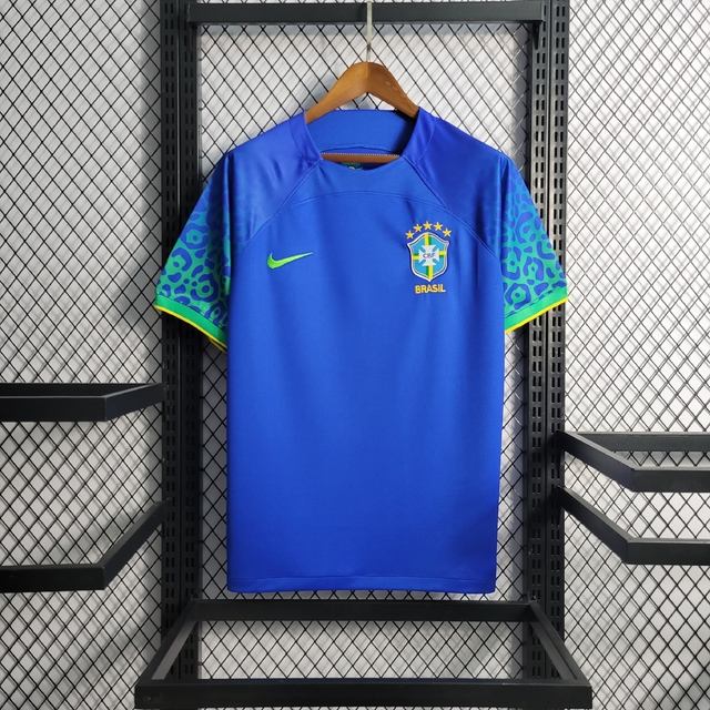 Camisa Brasil || 22/23 - Torcedor Masculino - Azul