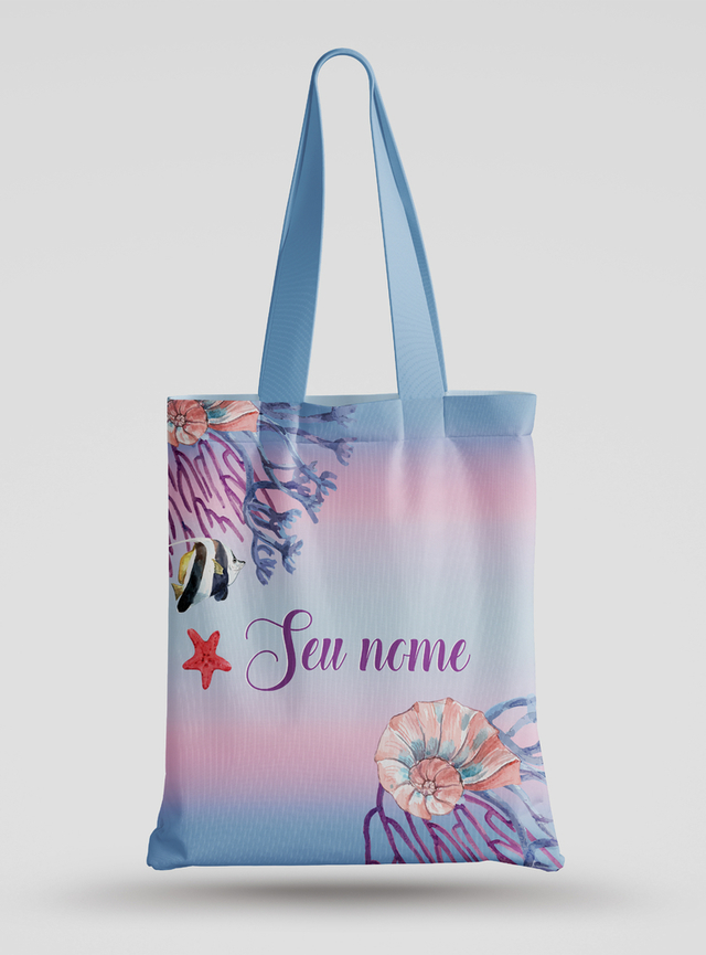 BOLSA MARINO PERSONALIZADA ESTAMPA SHELL YEAH