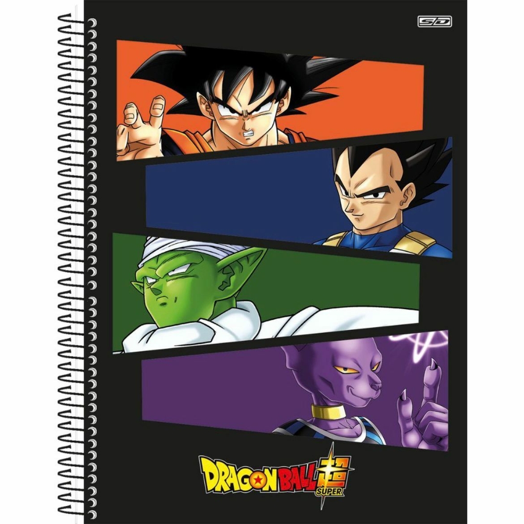 Caderno Desenho UNIV Capa Dura Dragon BALL Z 60F PCT.C/05 - SD