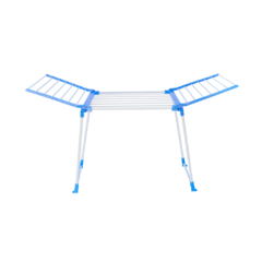 Tender para ropa plegable azul