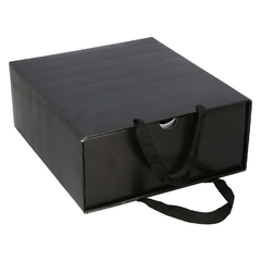 Cajón Deslizante con Manijas 32x28x11,5 cm (SS) Ideal para Zapatos / Botas / Regalos / Gift Pack / Envíos Ecommerce Cartón Microcorrugado