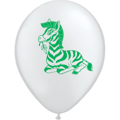 Globo Animales de la selva Cristal x 50 Unidades - Globo Center