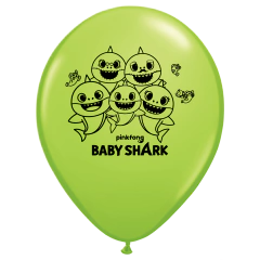 Globo Baby Shark x 25 Unidades