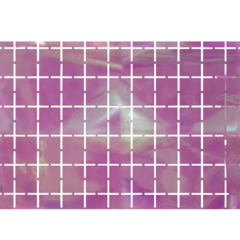 Cortina Ovni Bricks Wall 2x1 Laser Iridiscente - comprar online